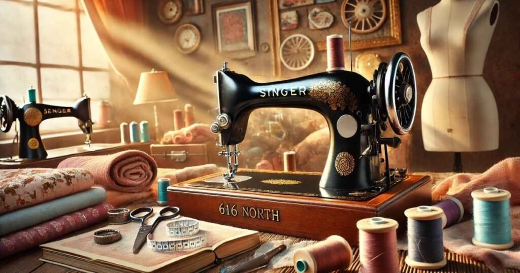 616 North Escondido California Singer Sewing Machine