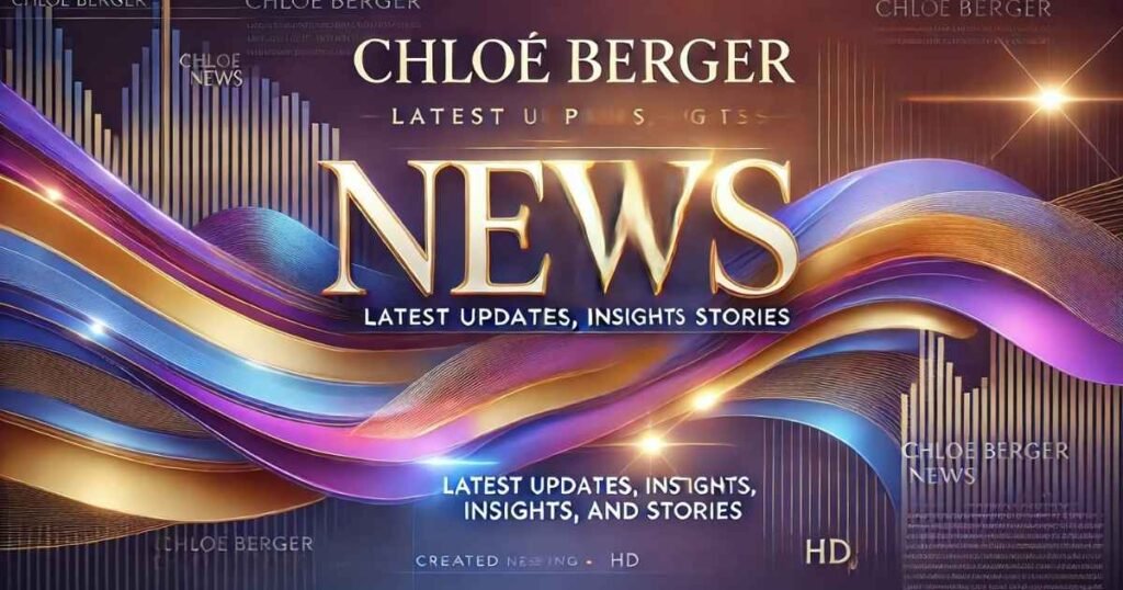 Chloe Berger News