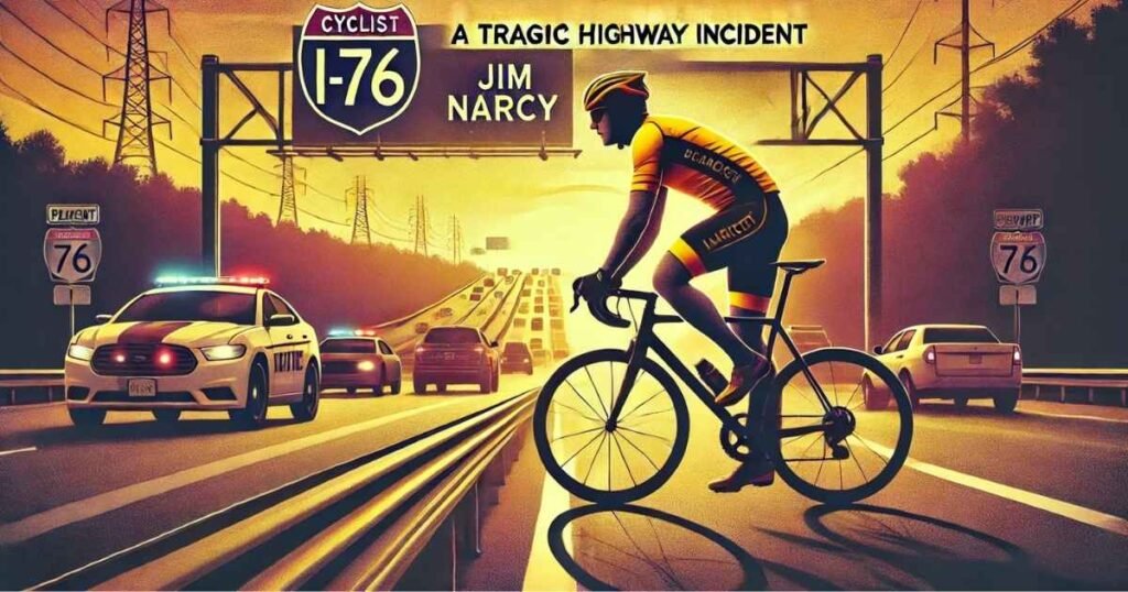 Cyclist I-76 Jim Narcy