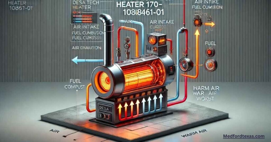 Desa Tech Heater 170T 108461-01 Works