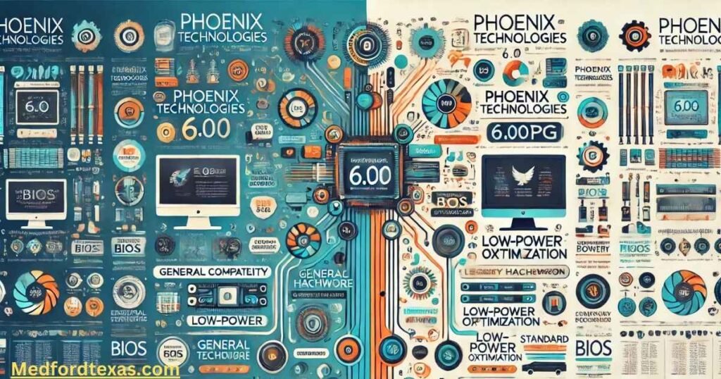 Key Differences Between Phoenix Technologies 6.00 and Phoenix Technologies 6.00PG 10-04-2012