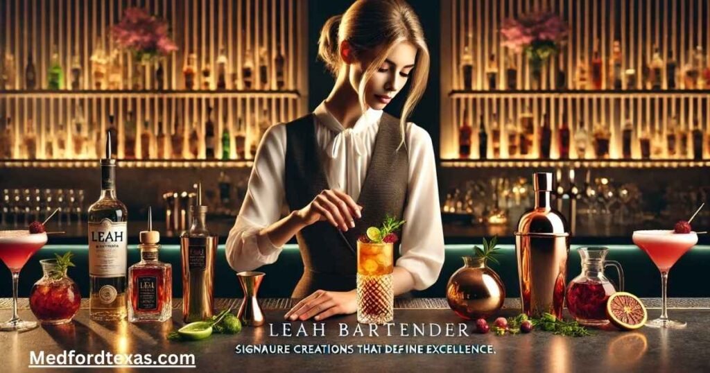 Leah Bartender San Antonio Signature Creations