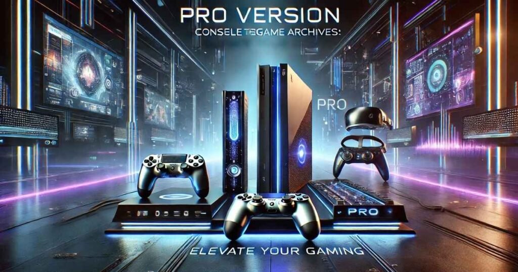 Pro Version of Console theGameArchives Elevate Your Gaming