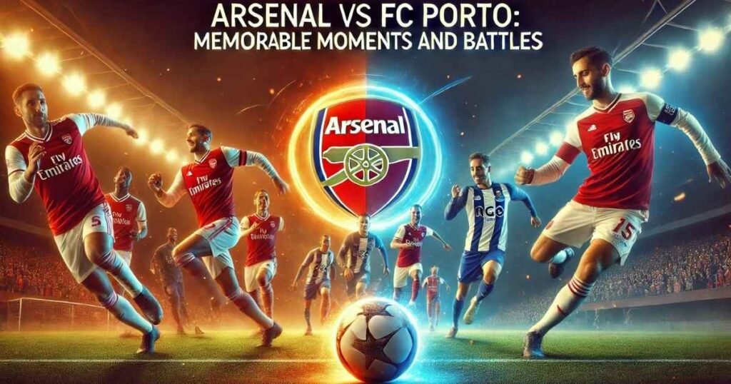 Arsenal vs FC Porto Timeline