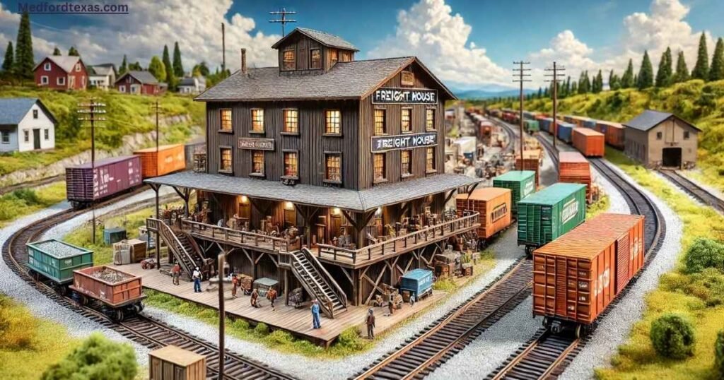 Gloor Craft Models Kit 410 Freight House HO Scale