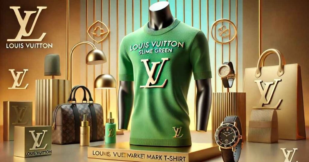 Louis Vuitton Slime Green Market T-Shirt