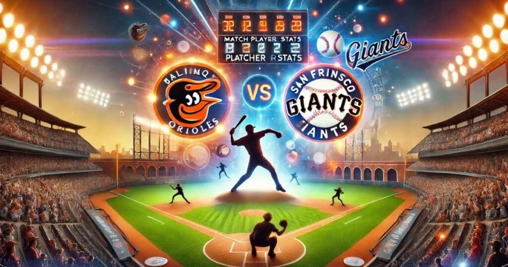 Baltimore Orioles vs San Francisco Giants match player stats